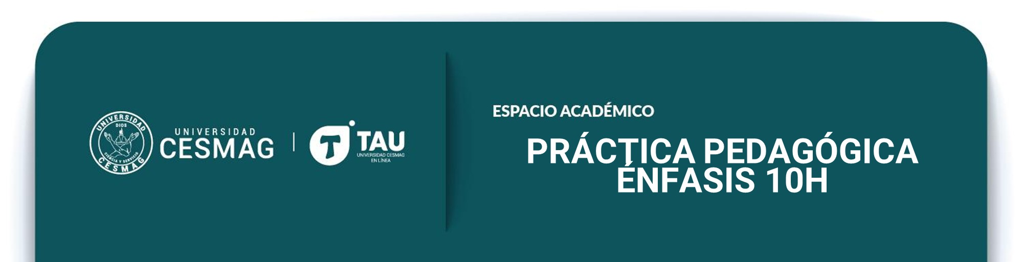 Practica Pedagógica Énfasis  (Grupo: 10-H-M)