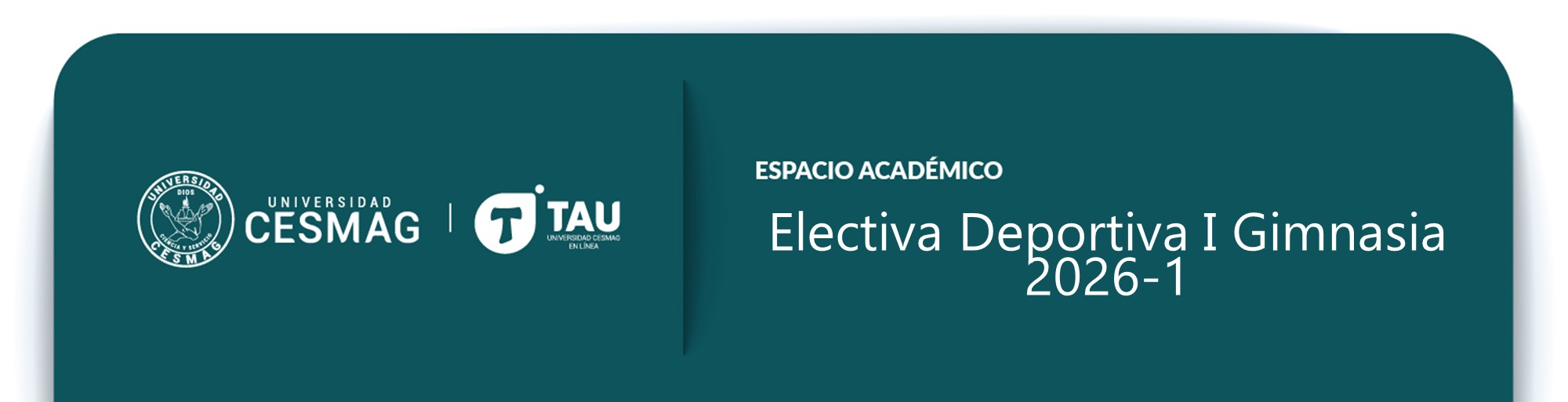 ELECTIVA DEPORTIVA I - GIMNASIA (Grupo: 4-A-M)