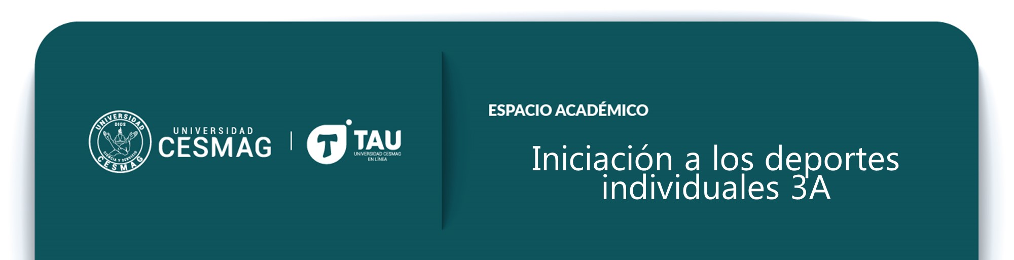 Iniciación Deportes Individuales (Grupo: 3-A-M)